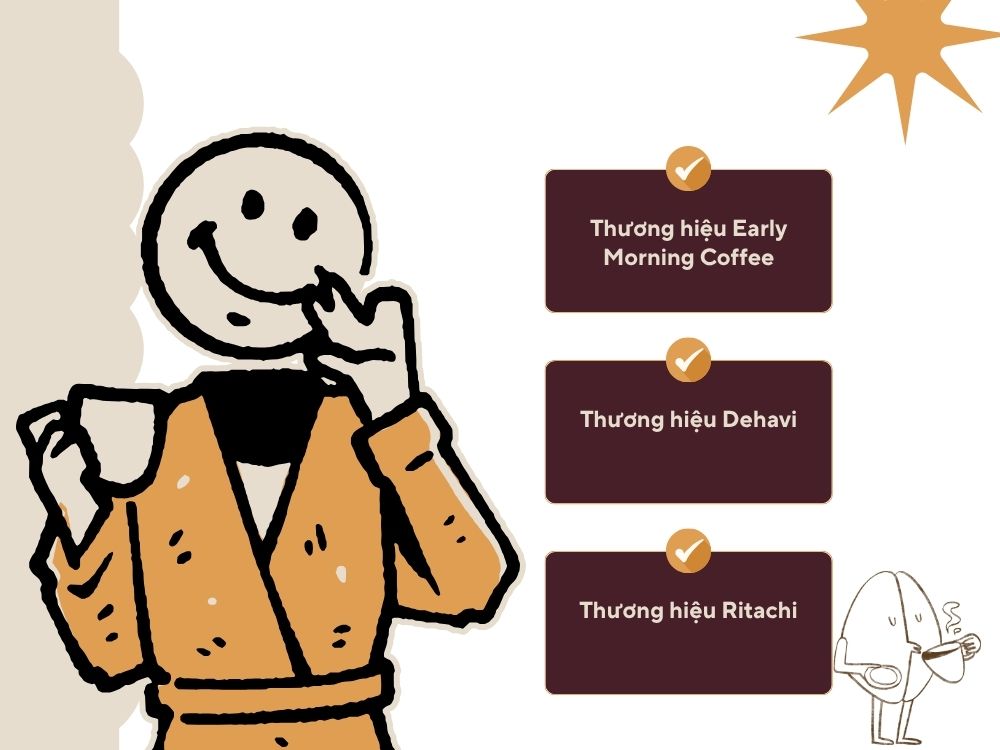 Thương hiệu uy tín bán cà phê phin giấy 2025