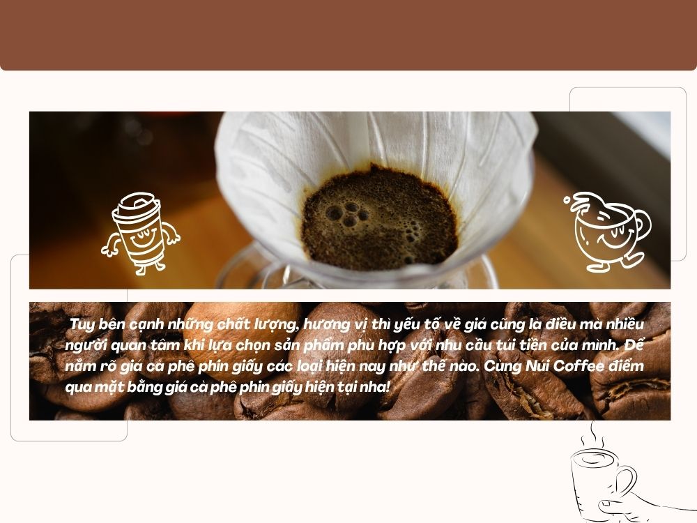 Cà phê phin giấy 