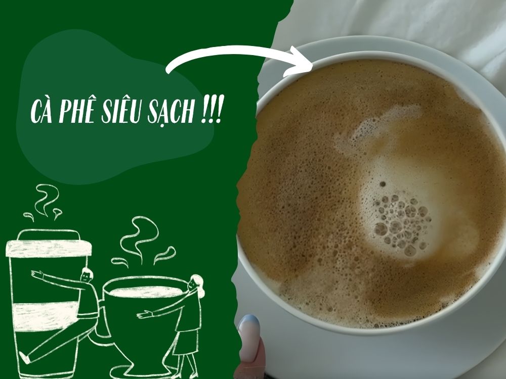 Quy trình sản xuất cà phê sạch chính là sự kết hợp giữa kỹ thuật hiện đại